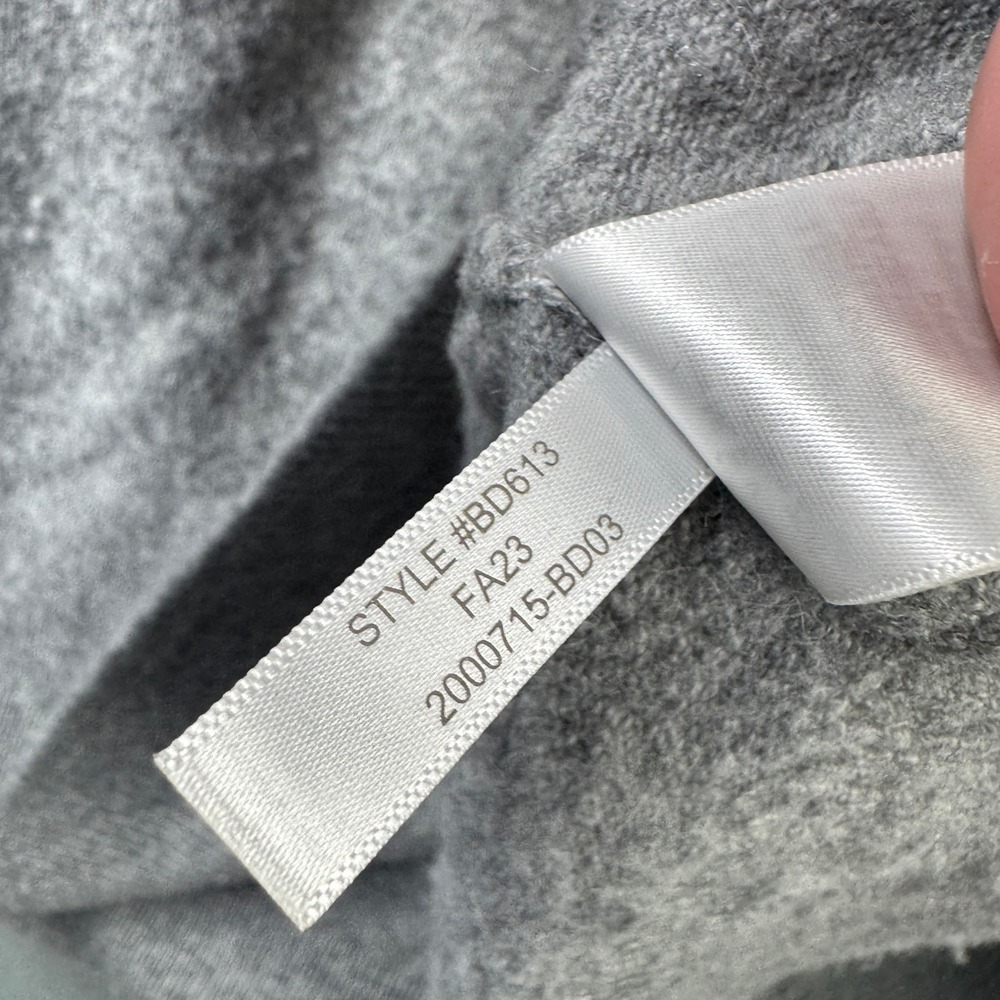 J.Crew Gray Merino Wool Alpaca Blend Rolled Mock Neck Sweater BD613 Size L - Picture 6 of 8